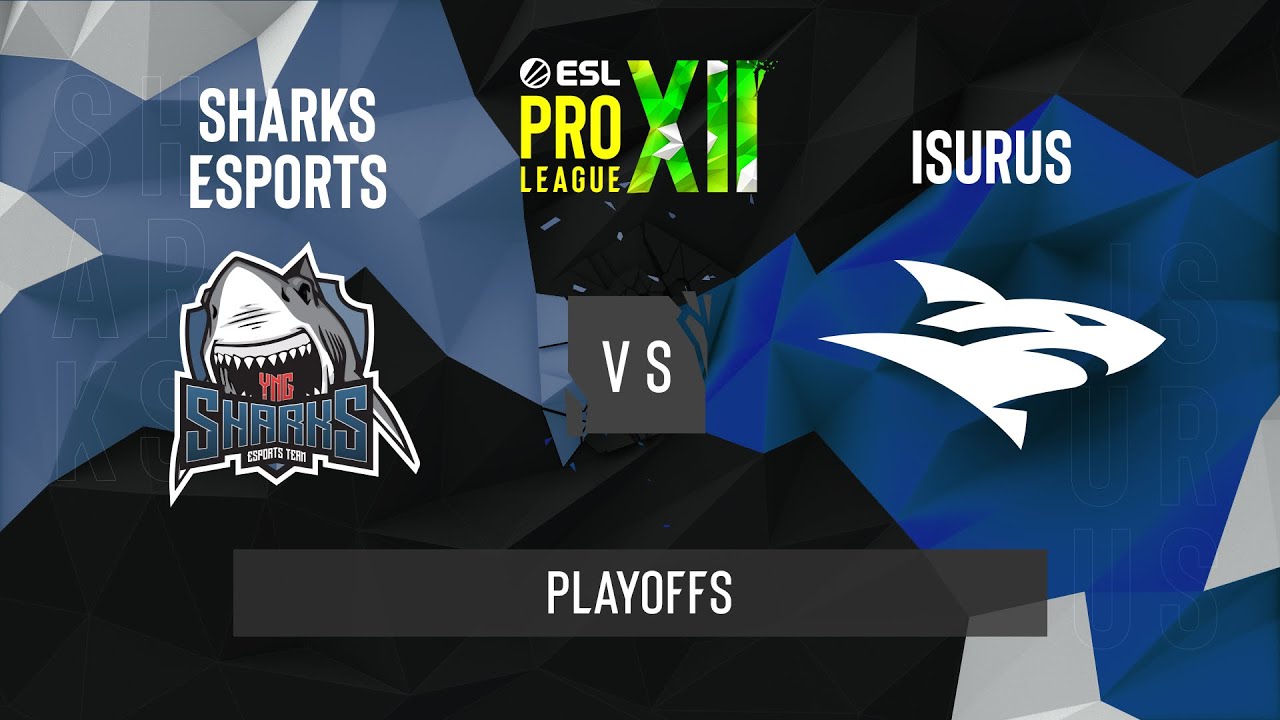 CS:GO - Sharks vs. Isurus [Nuke] Map 1 - ESL Pro League Season 12 - Playoffs - SA
