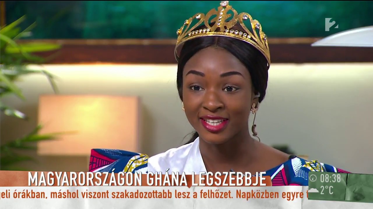 Imádja Magyarországot a ghánai szépségkirálynő! - tv2.hu/mokka