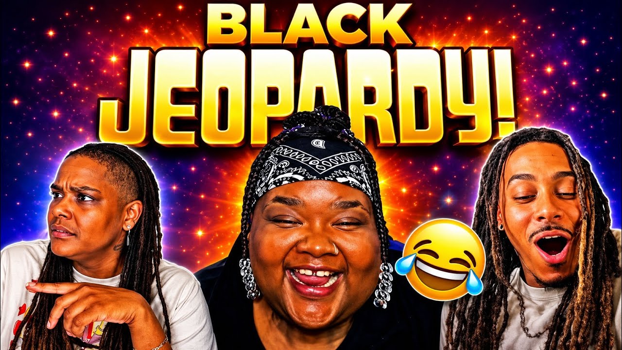 BLACK JEOPARDY | Уморительная игровая ночь @VonCrazyFamily @Getlitwitmoe