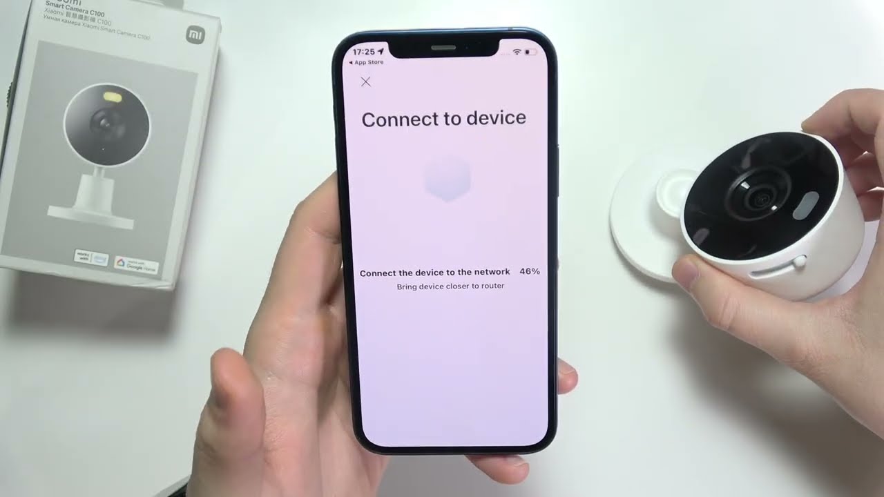 Как подключить умную камеру Xiaomi Smart Camera C100 к iPhone?