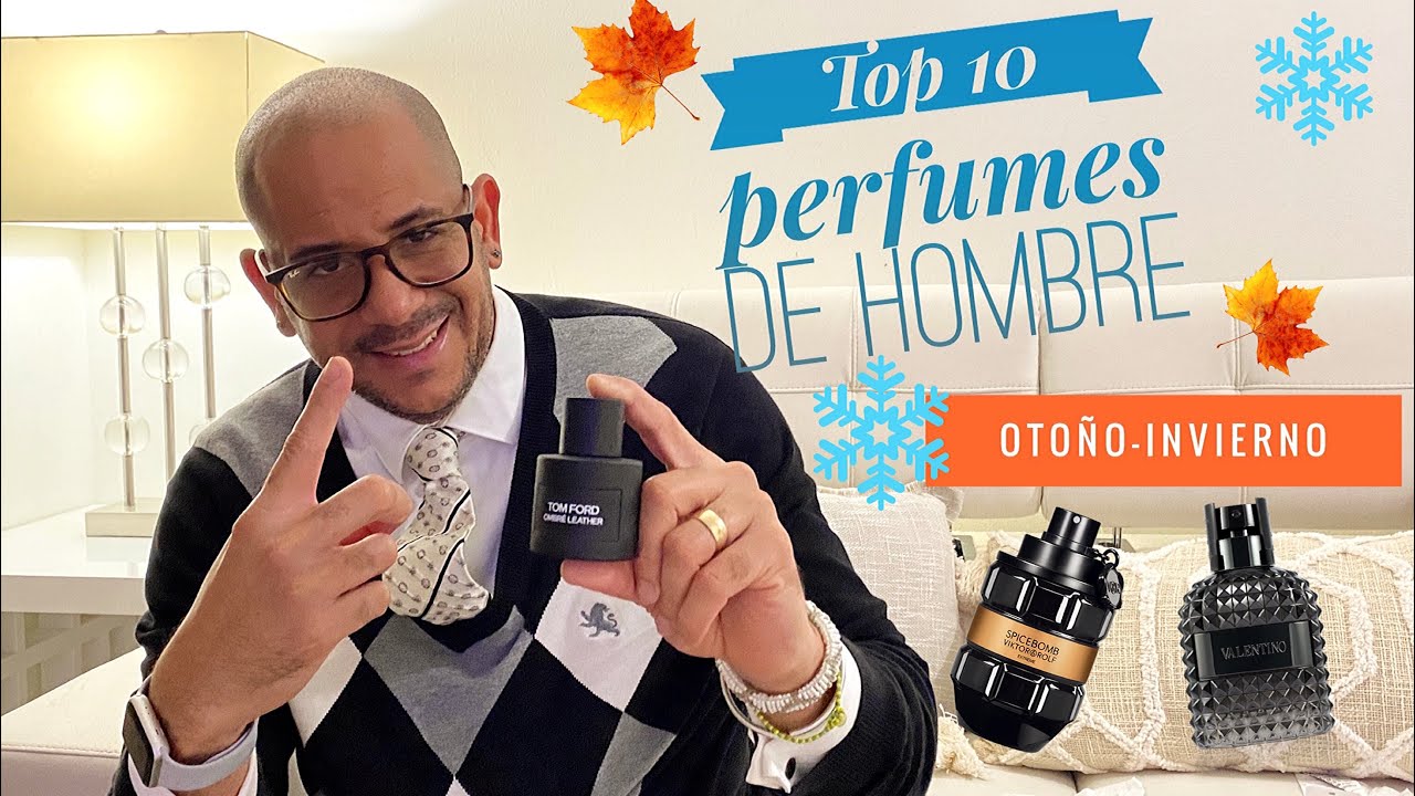 Top 10 Perfumes de Hombre | Otoño🍁 Invierno❄️ Mis Favoritos | Perfumes de Diseñador 🙌🏼