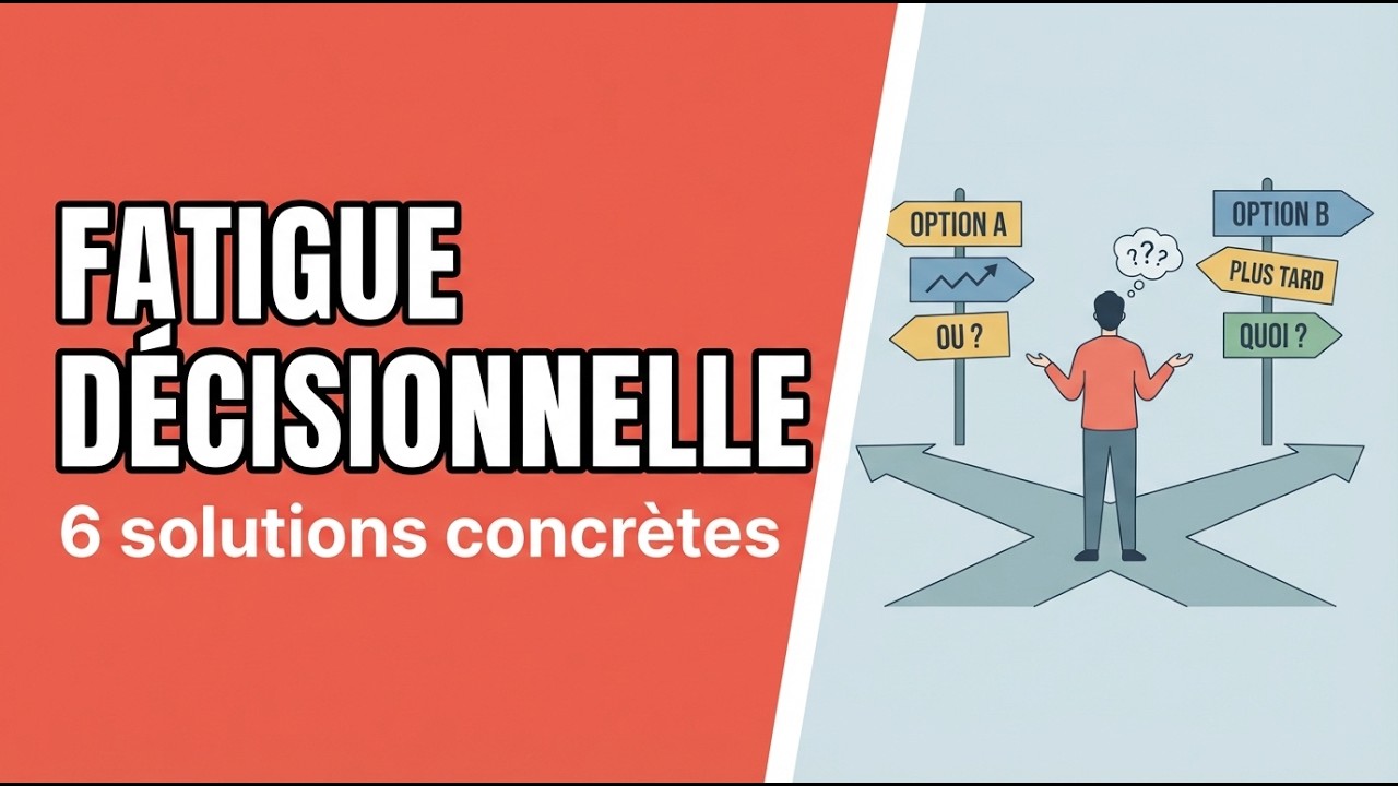 ⚡ Vaincre la Fatigue Décisionnelle : L'Erreur Fatale qui Épuise 90% des Cerveaux (Solutions) 🧠