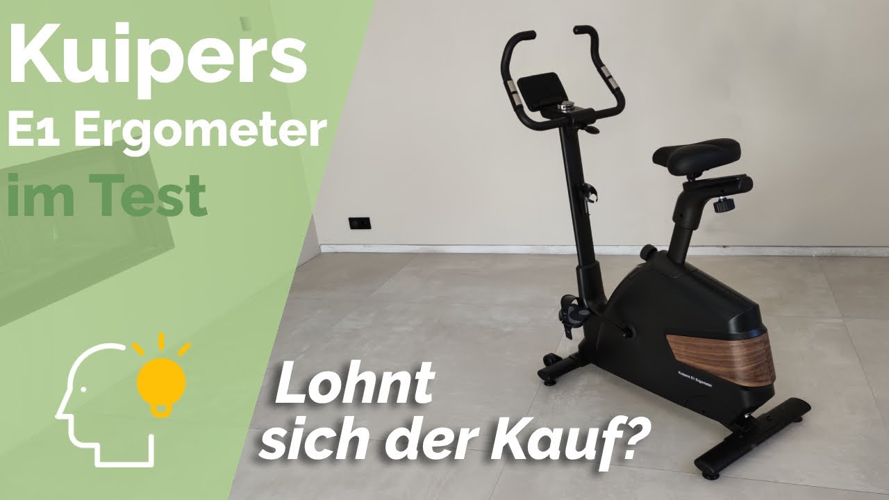 Kuipers E1 Ergometer im Test | So leise und stylisch – aber taugt es was?