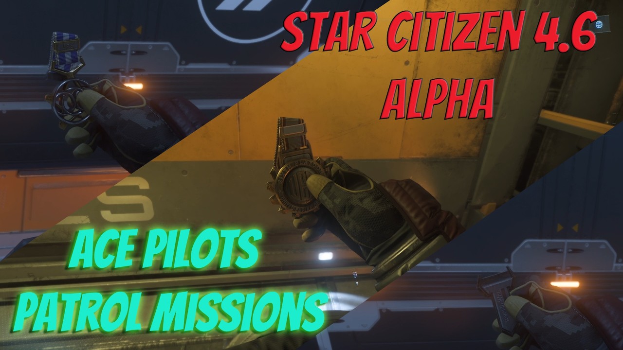 Star Citizen. Foxwell Enforcement Missions. Ace Pilots. Pristine Medals.