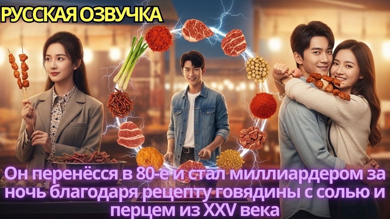Он перенёсся в 80-е стал миллиардером за ночь благодаря рецепту говядины с солью перцем из XXV века