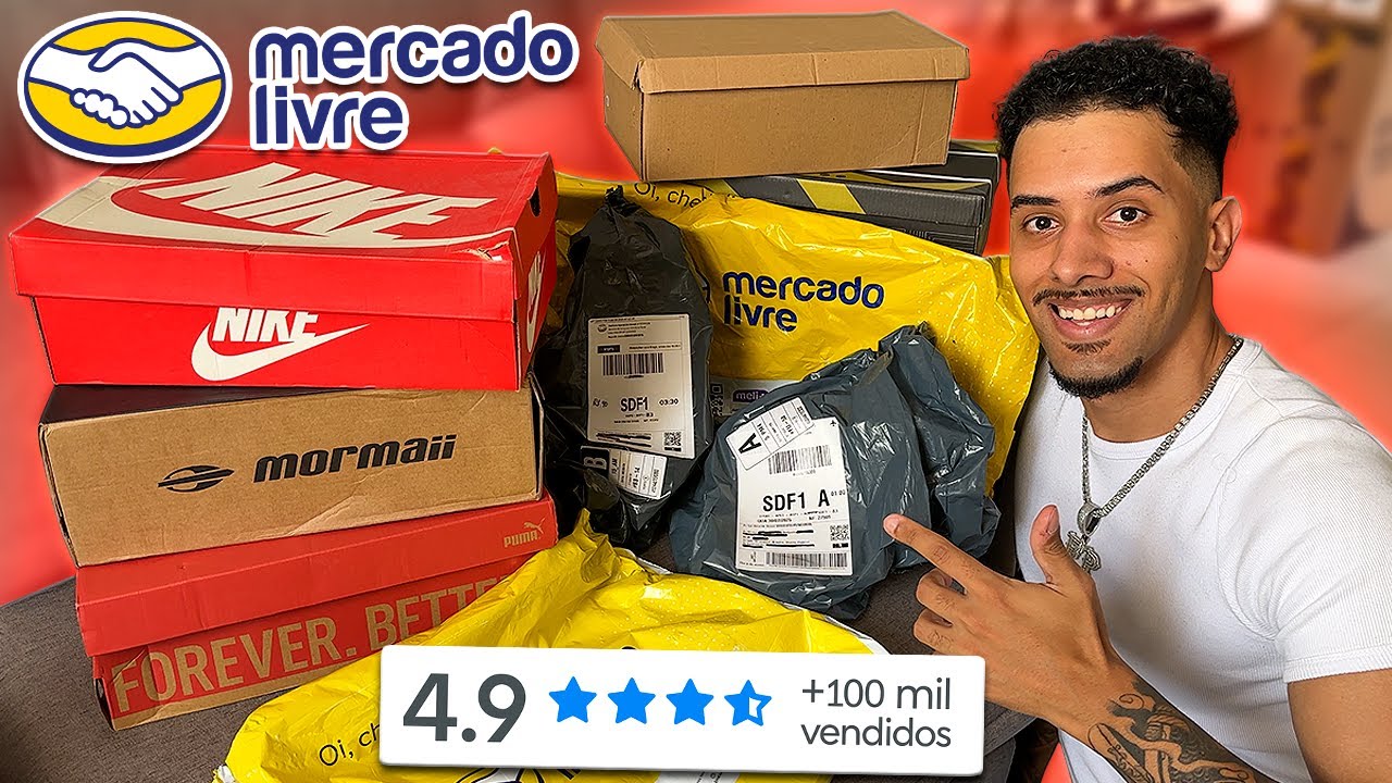 Decidi Comprar os Tênis BARATOS Mais VENDIDOS do Mercado Livre e me Surpreendi!