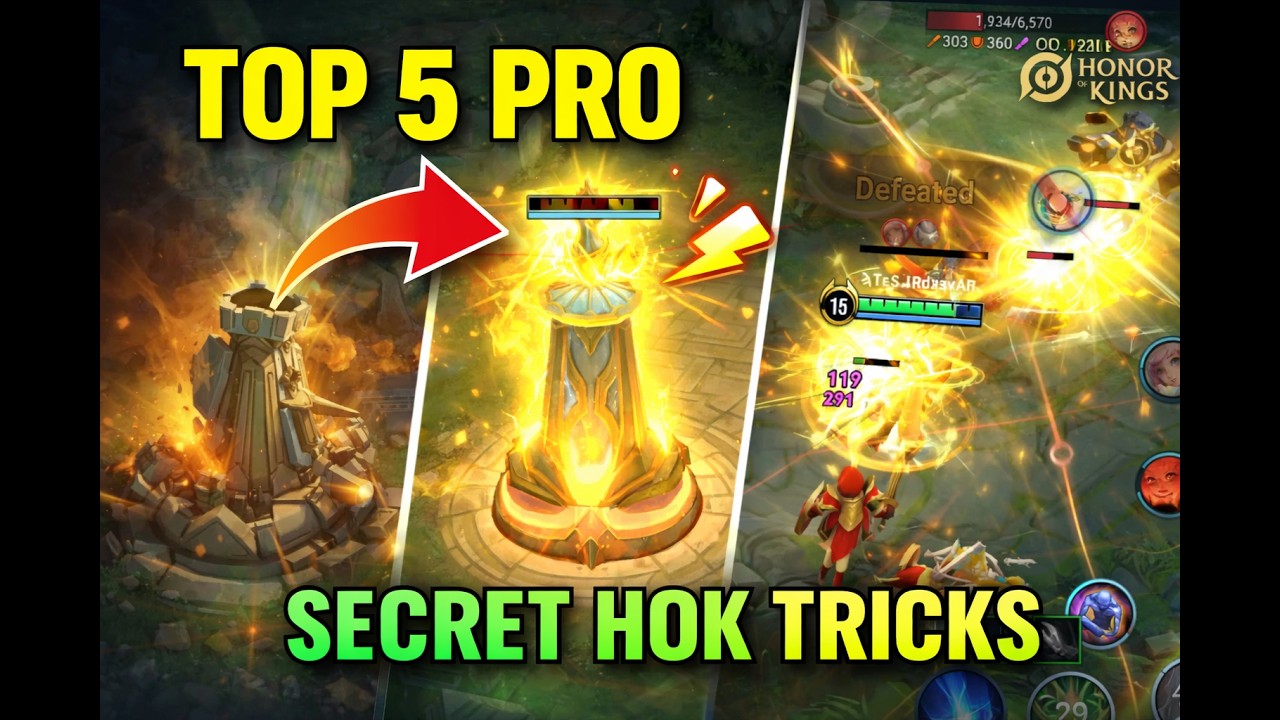 5 секретных трюков из игры Honor of Kings, которые кажутся читерскими | Скрытые профессиональные ...