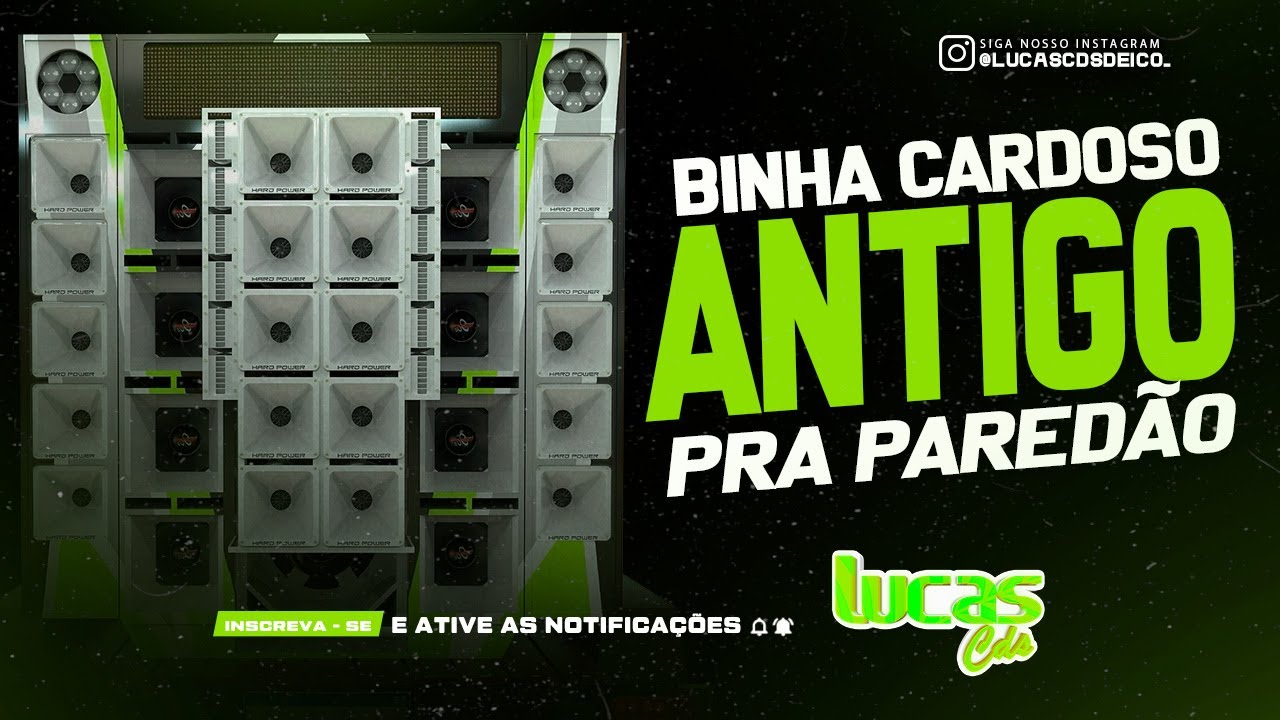 BINHA CARDOSO E XOTE SHOW ANTIGO CAIXA SAMPLEADA LUCAS CDS DE ICÓ