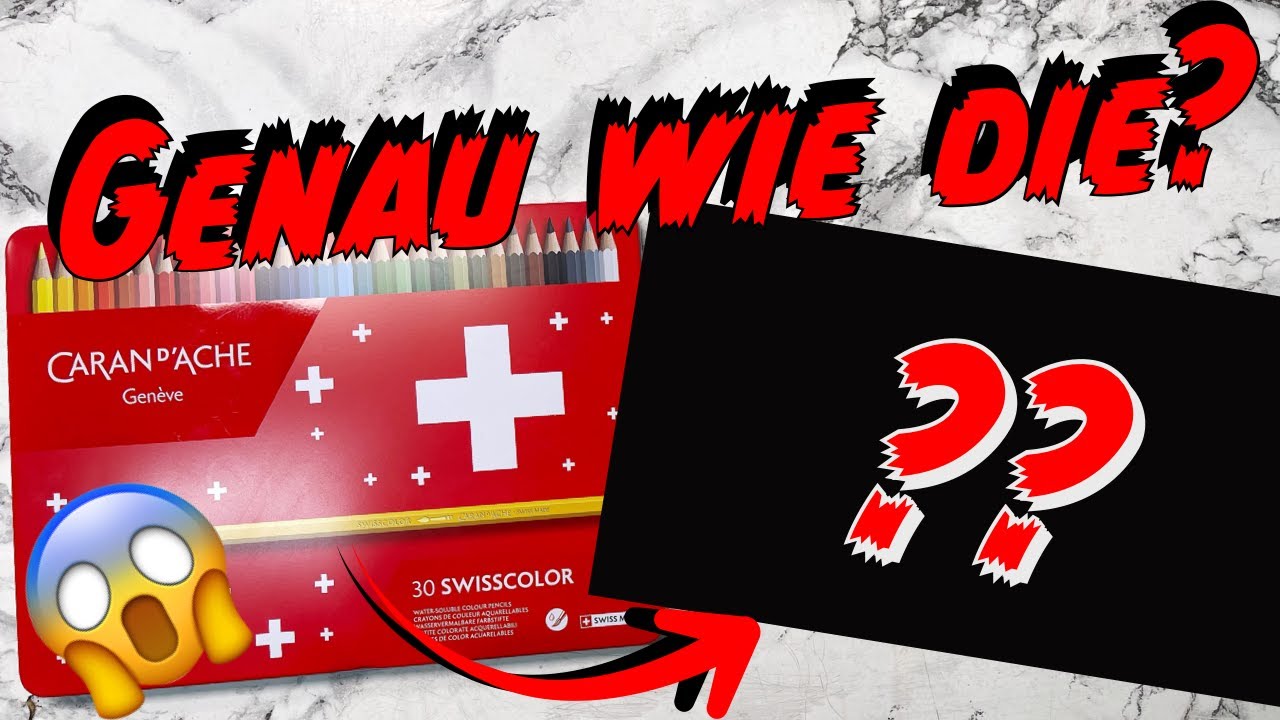 Caran d’Ache SWISSCOLOR Buntstifte im TEST! | Review & Unboxing
