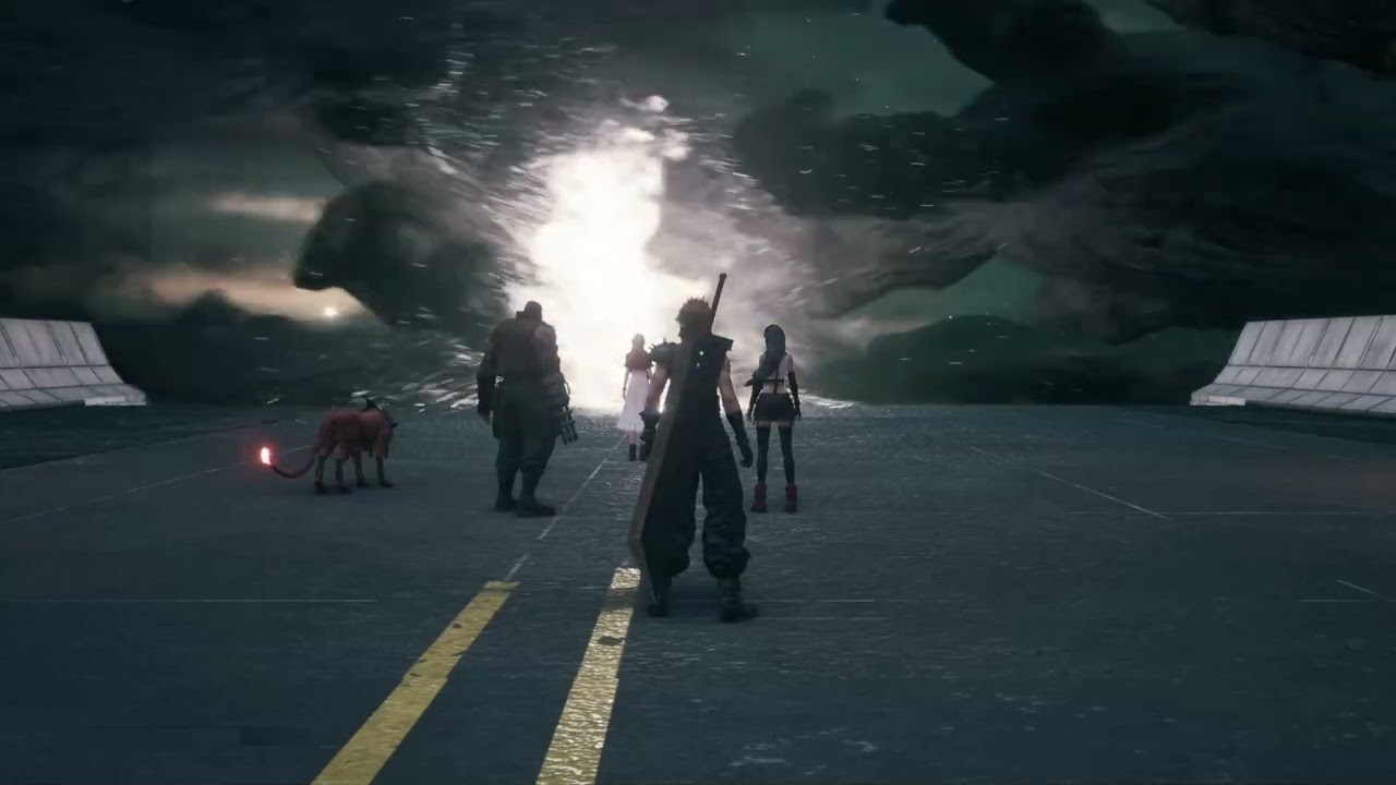 FINAL FANTASY VII Remake | Ambience & Music | Midgar Expressway - End of the Road