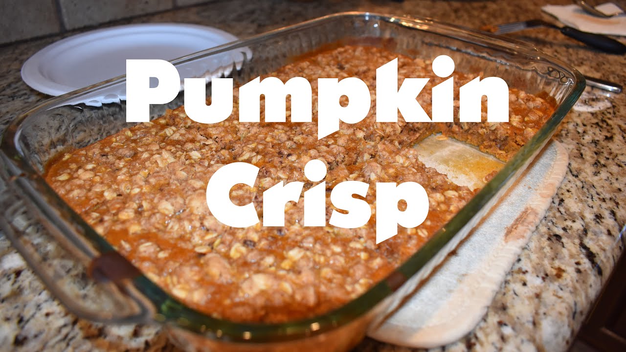 Baking Pumpkin Crisp