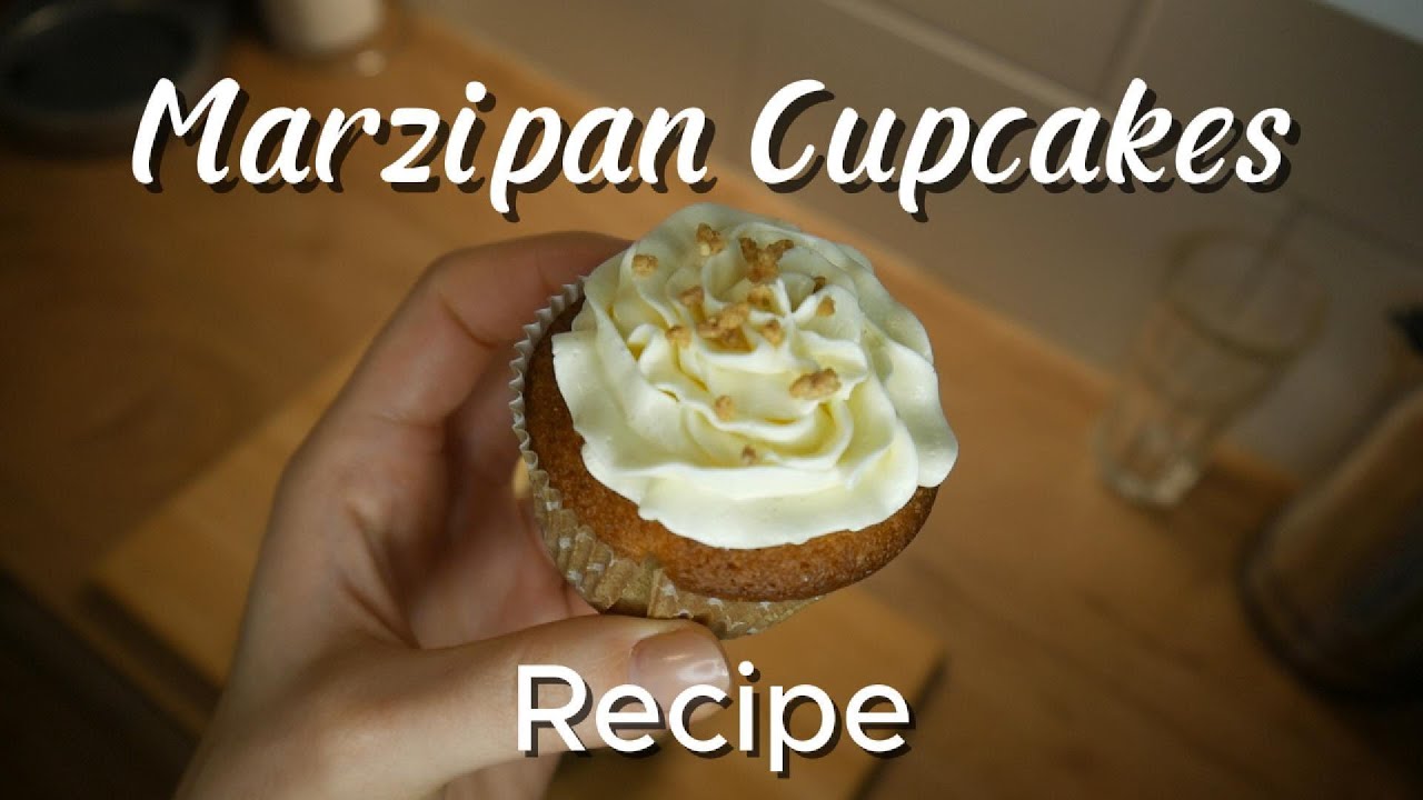 My favorite recipe for Marzipan Cupcakes