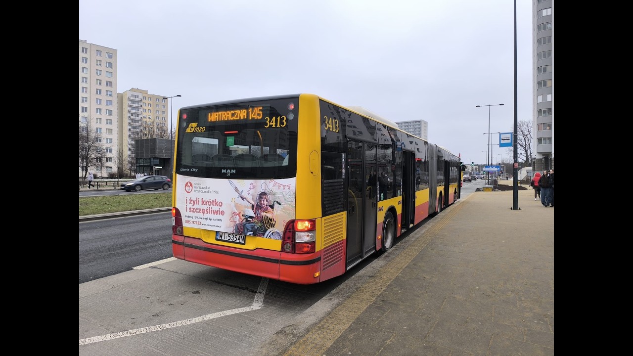 MAN NG363 Lion's City G A23 linia 145