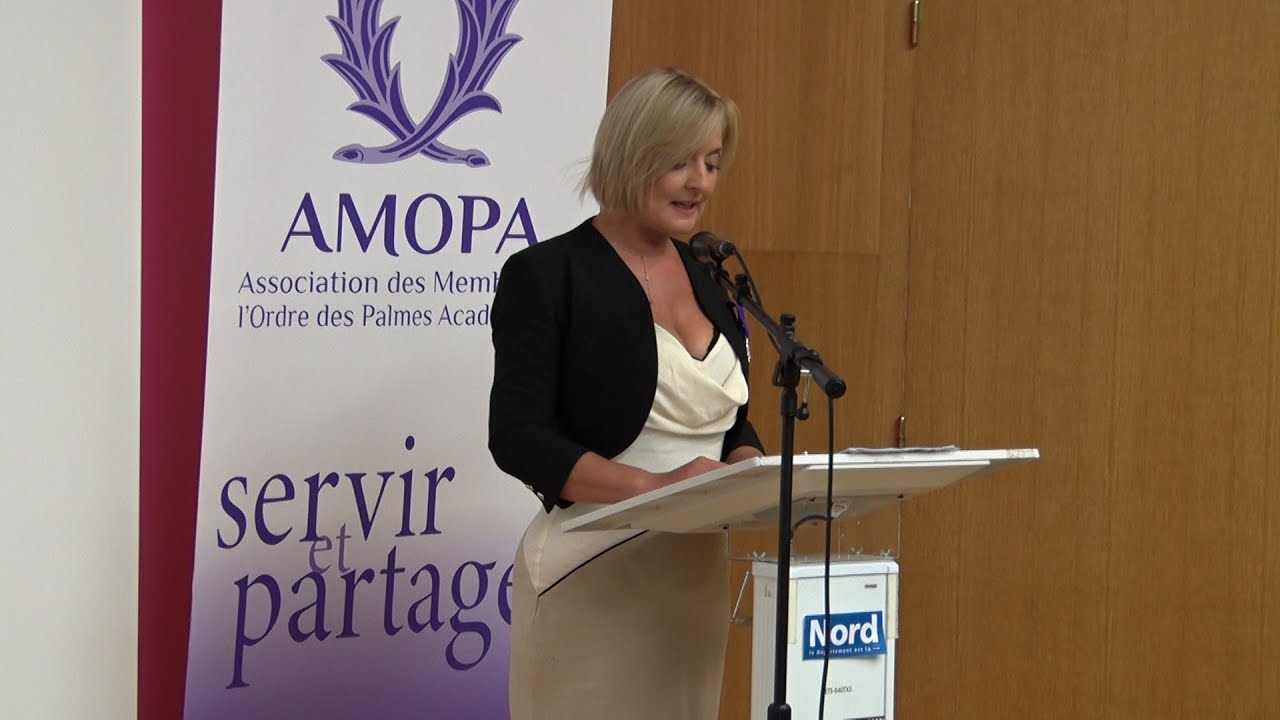 magazine : cérémonie de remise des Palmes académiques à Madame Sylvie Clerc  du  21 06 25