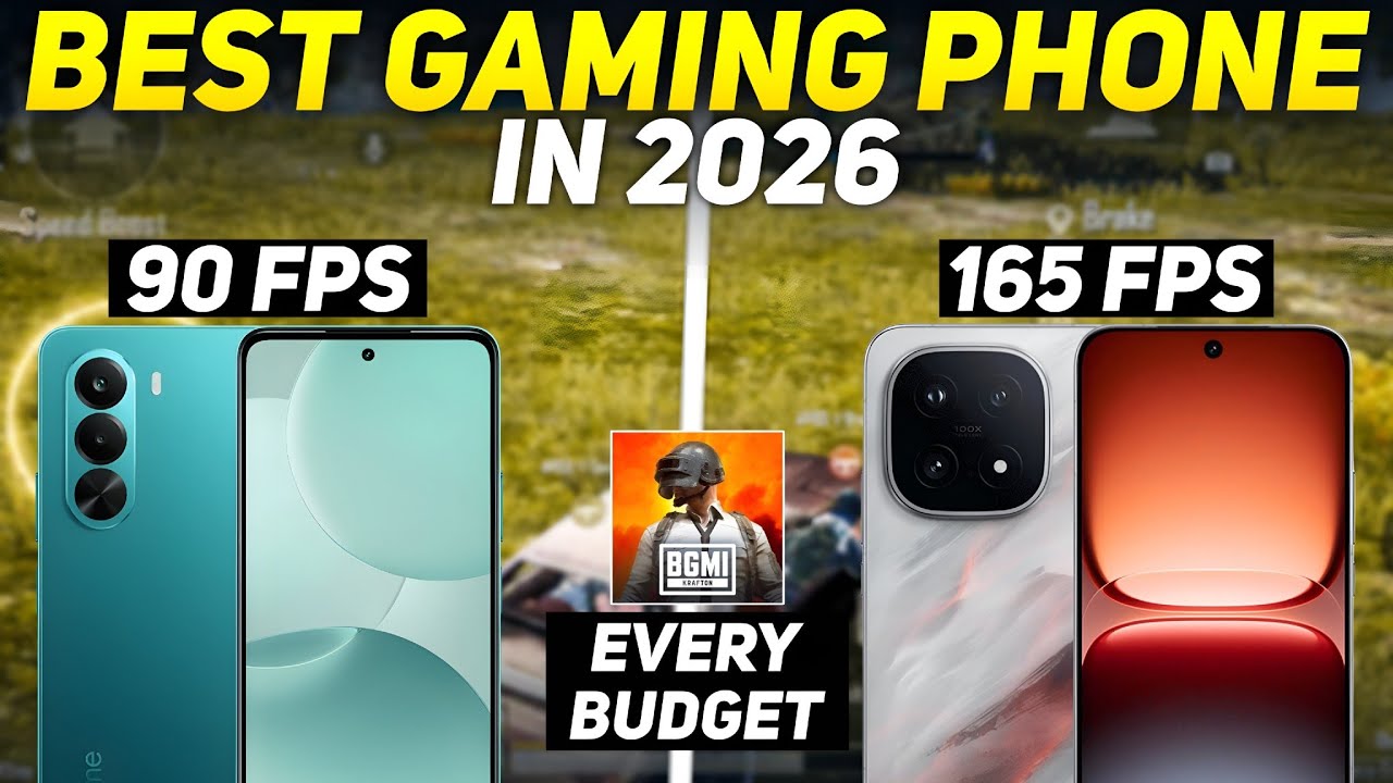 Best 90/120 FPS Gaming Phones for BGMI in 2026 – Ultimate Buying Guide For Every Budget