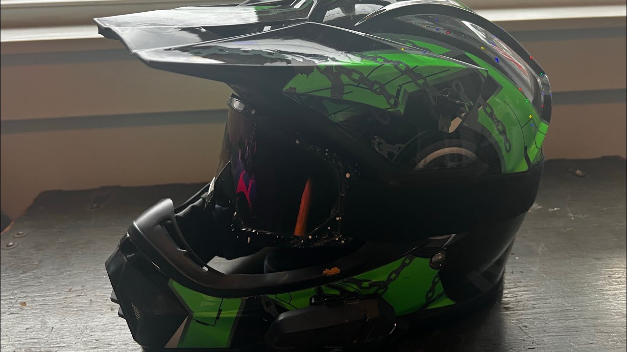Review: ILM Adult Dirt Bike Helmet and FODSPORTS Motorcycle Bluetooth device