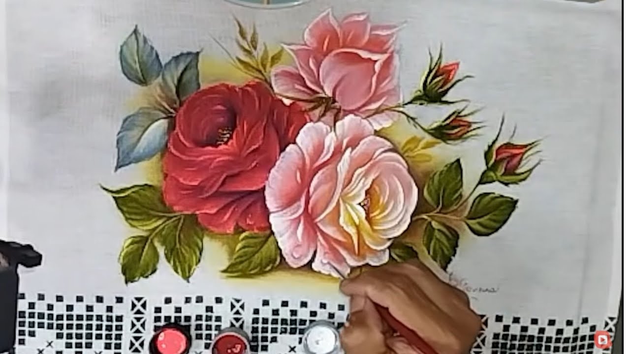 LIVE Roberto Ferreira - Vamos Aprender a Pintar Rosas Juntos -Vem Tiras Suas Dúvidas