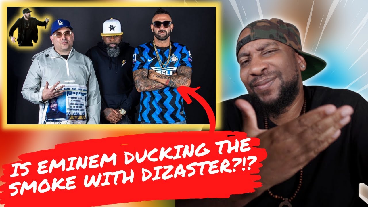 Lush One Says Eminem Is Ducking Smoke With Dizaster In KXNG CROOKED vs Dizaster Interview