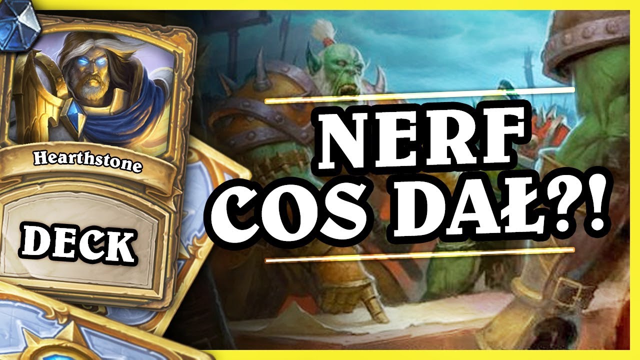 NERF COŚ DAŁ?! - ODD PALADIN - Hearthstone Deck (Rastakhan's Rumble)
