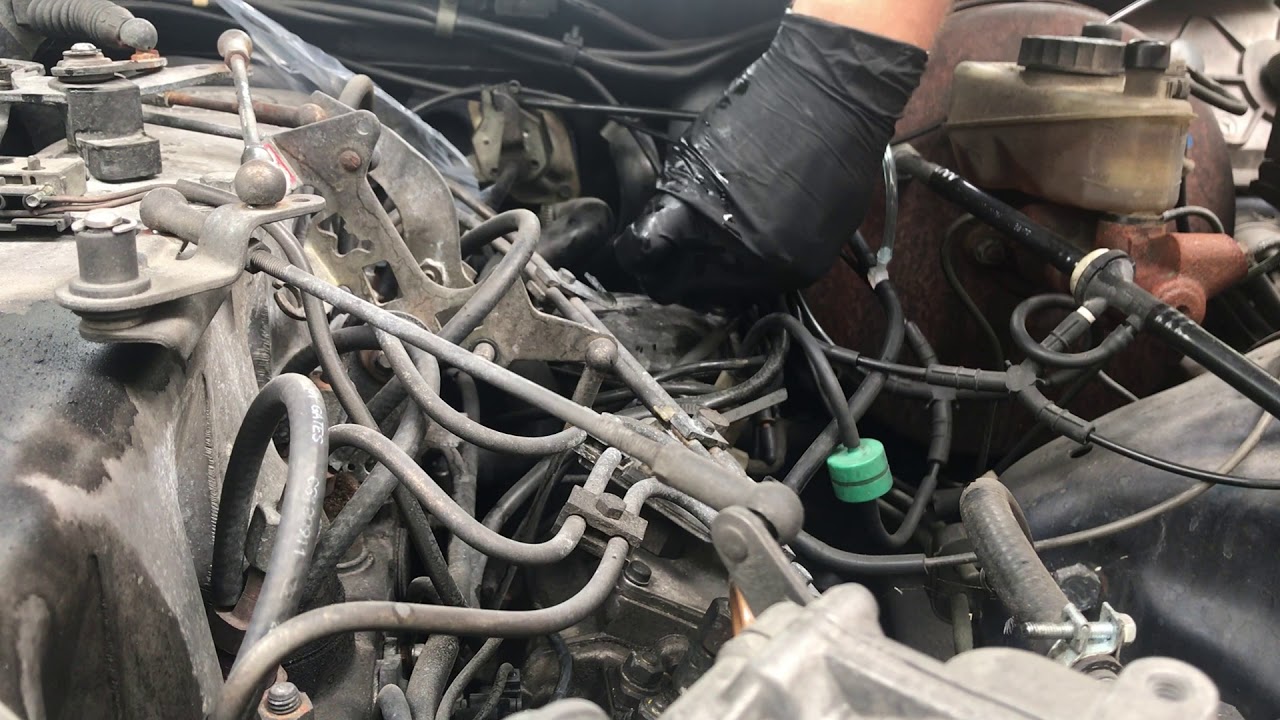 Mercedes 300D Oil Change
