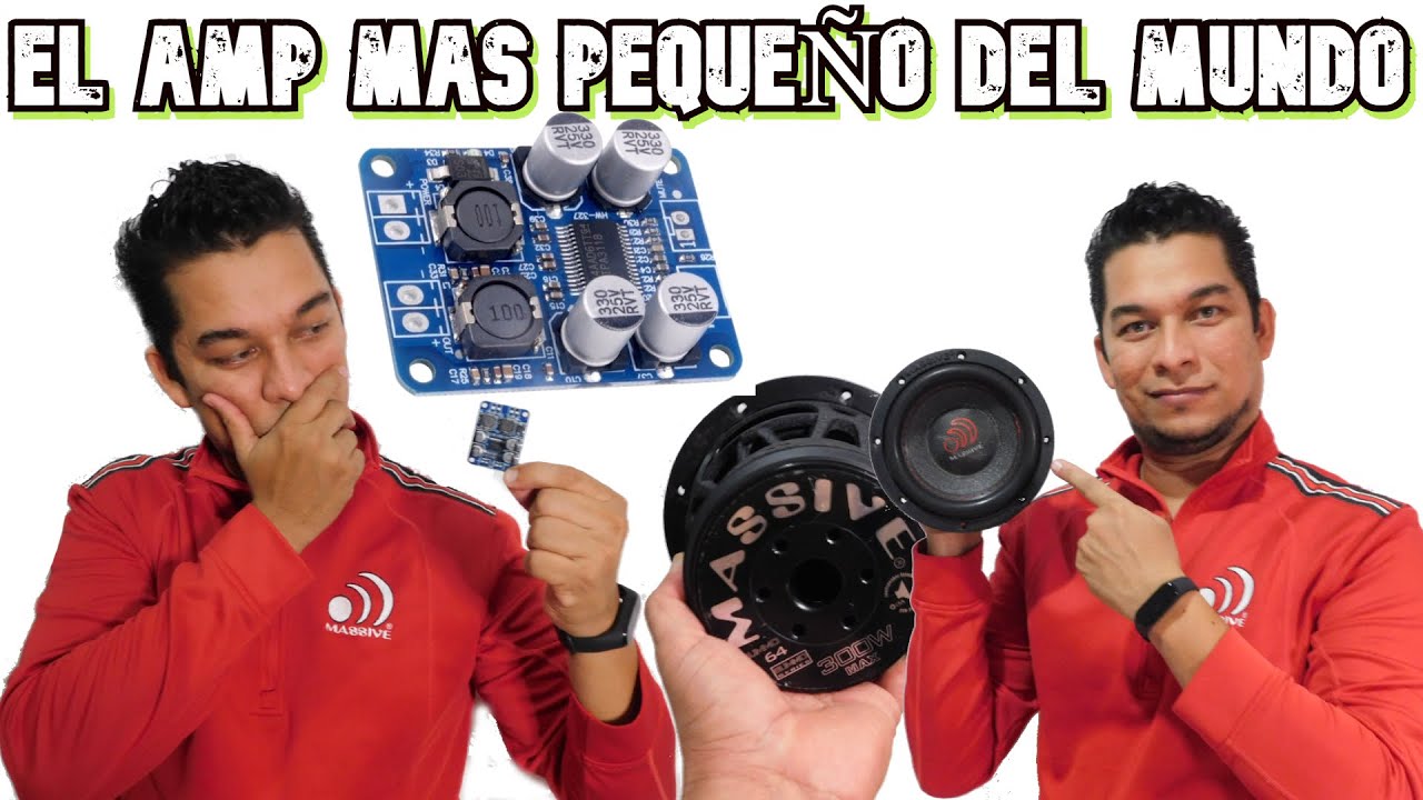 EL AMPLIFICADOR MÁS PEQUEÑO DEL MUNDO PARA SUBWOOFERS