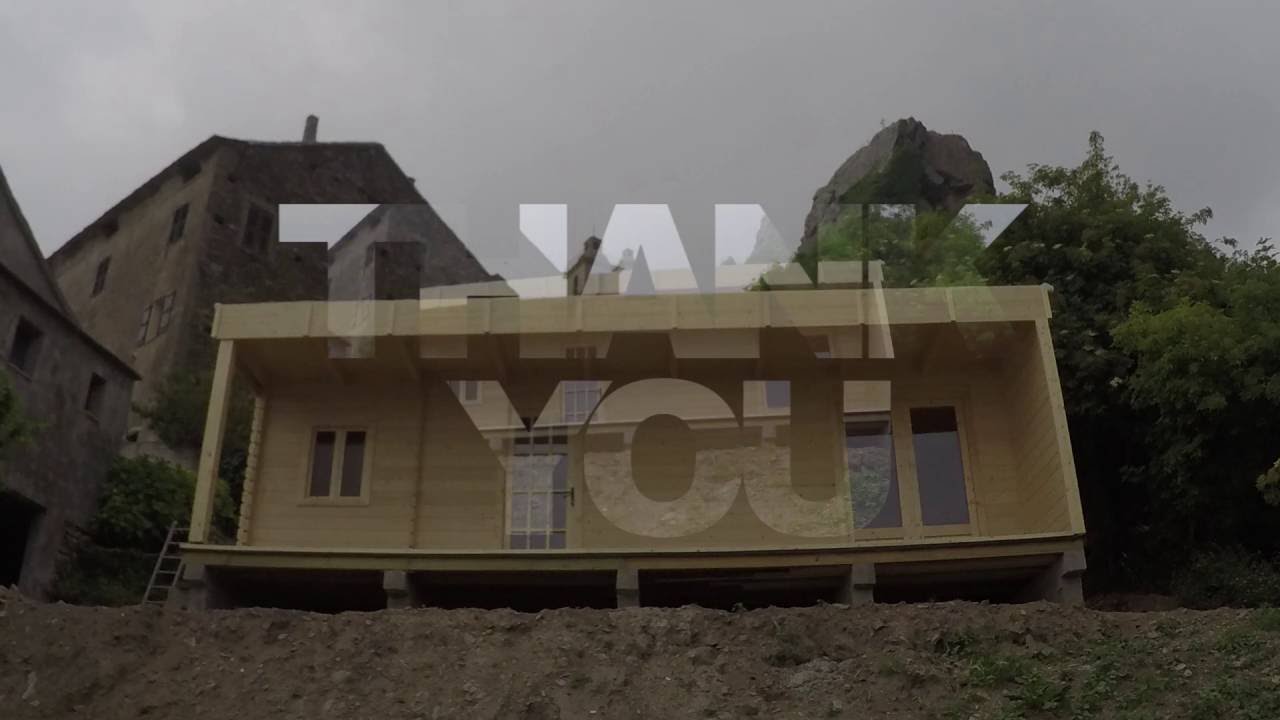 Wooden House Time-lapse by Almek Wood Architecture