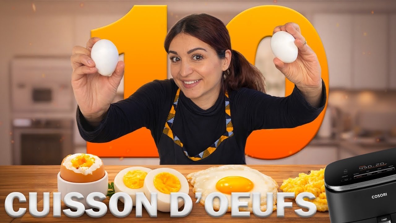 Tous les œufs au AIRFRYER avec le Cosori TwinFry 🥚🍳 