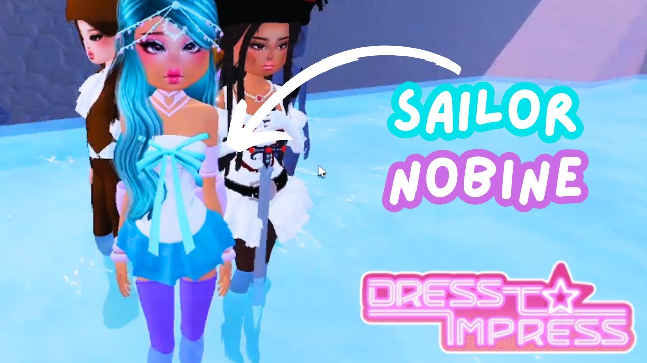 DRESS TO IMPRESS! ⭐ Quale superpotere avrebbe 💜SAILOR NOBINE🩵? [ROBLOX]
