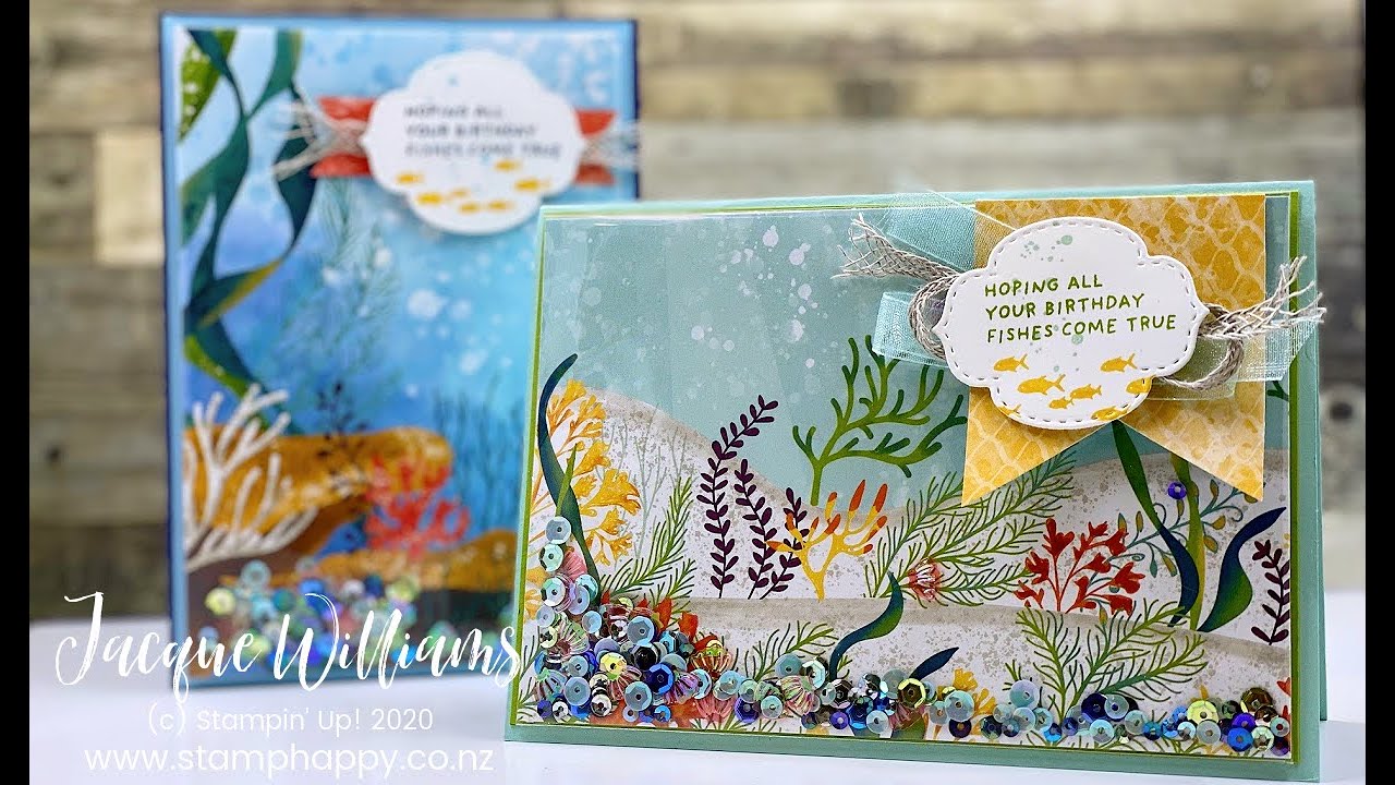 How to Make a Shaker Card - the Easiest Way Ever!  The Variations are Endless!