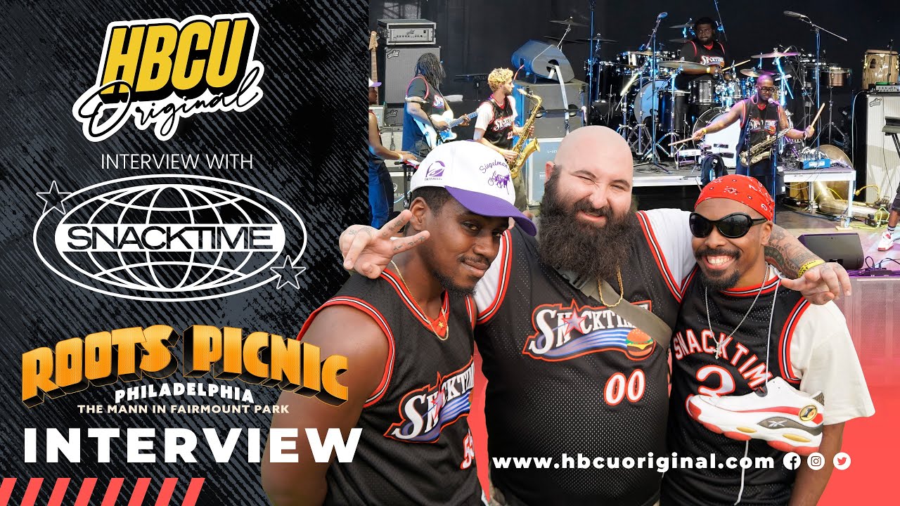 HBCU Original Interview with the Philly Band SNACKTIME | Live at The Roots Picnic 2025