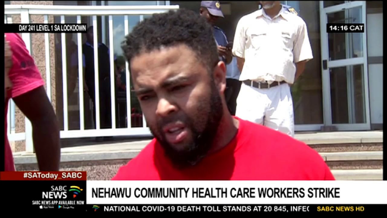 Northern Cape Nehawu community healthcare workers vow to intensify strike