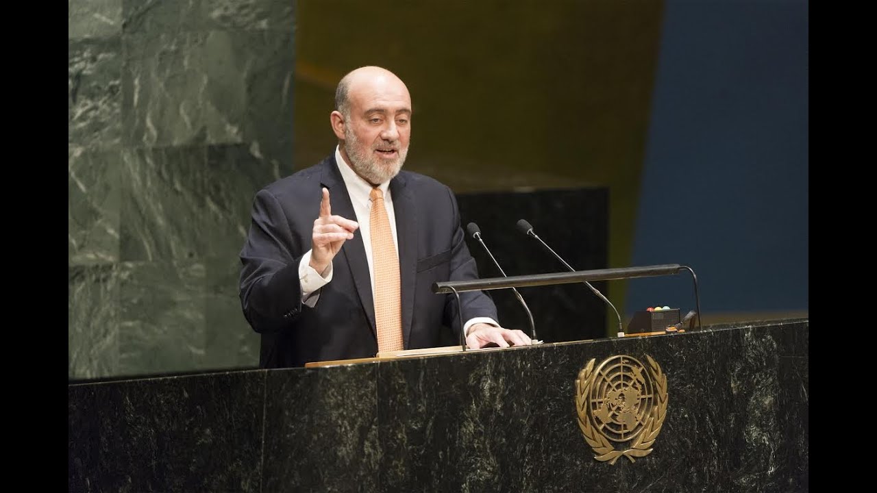 Amb. Prosor addresses UNGA debate on the Question of Palestine