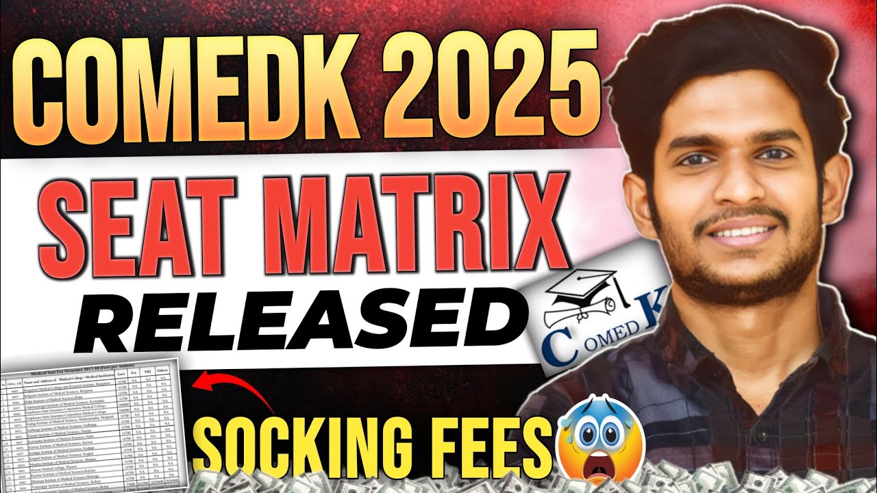 COMEDK 2025 Choice Filling Guide  | 25% Fee Structure  | Seat Matrix, Top Colleges, Tips & Tricks 😱