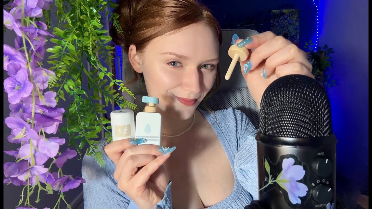 ASMR Soothing Wooden Skin Care🧖😴