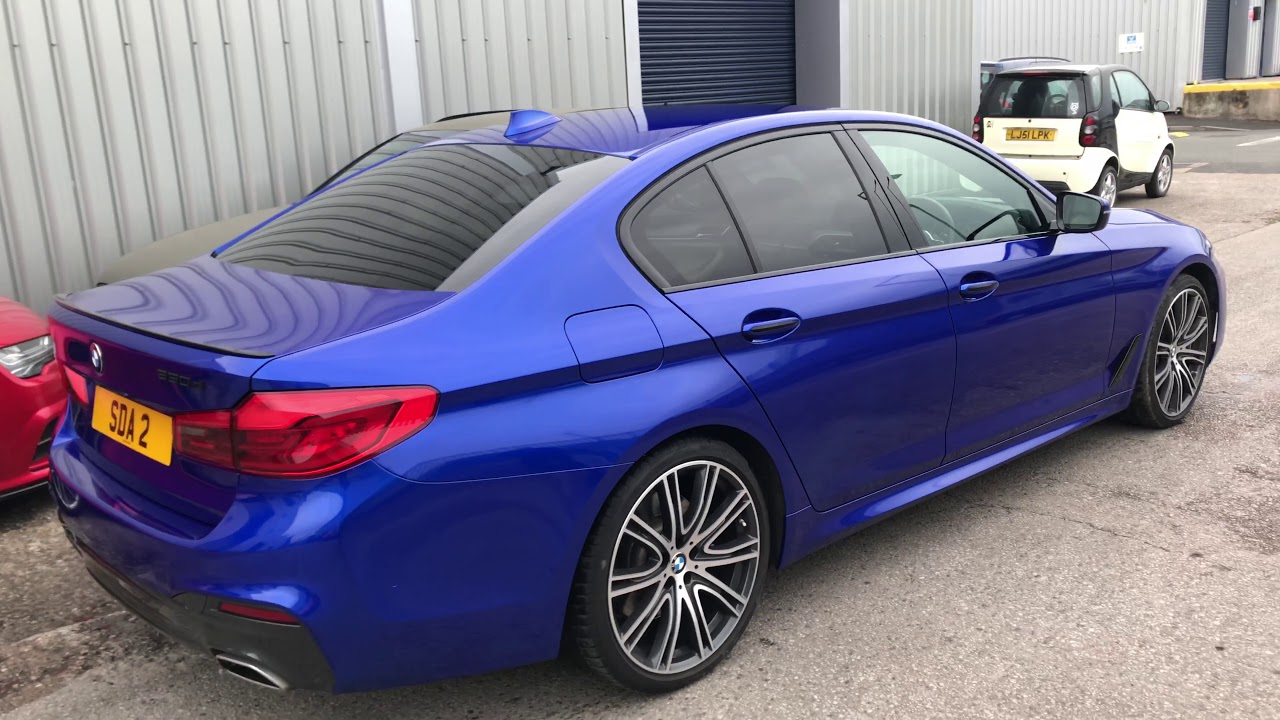 Car Wrapping in Manchester - BMW 535D Full Car Wrap