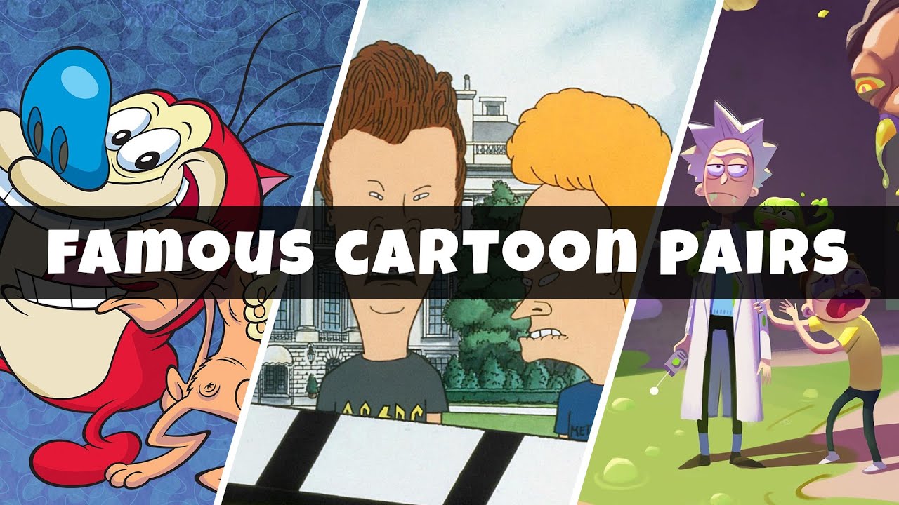 Famous Cartoon Pairs: Can You Name ALL 30 Cartoon Duos?