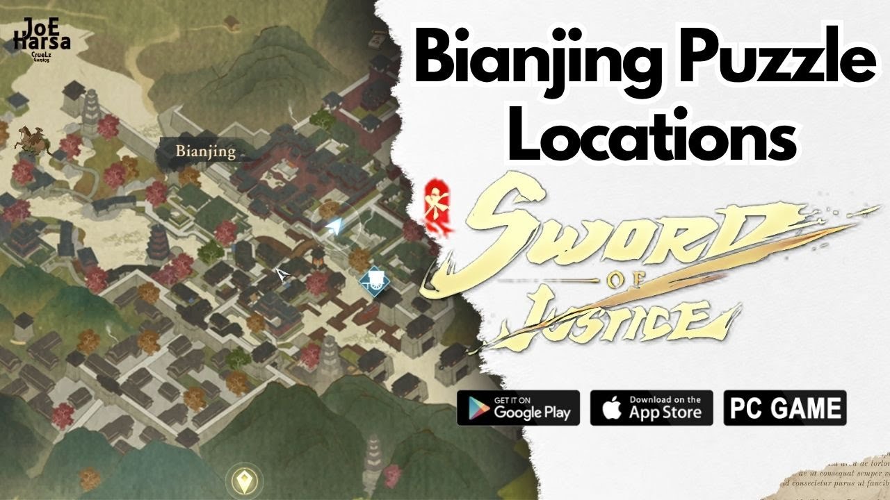 Bianjing Puzzle Sword of Justice Chest Guide