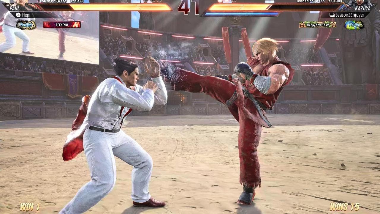 Paul vs Kazuya jin