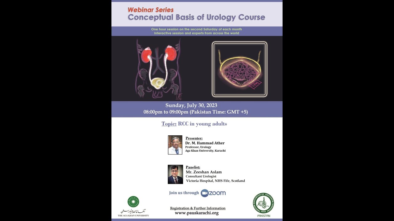 Renal Cell Carcinoma in Young Adults - Mr Zeeshan Aslam, Consultant Urologist, Scotland