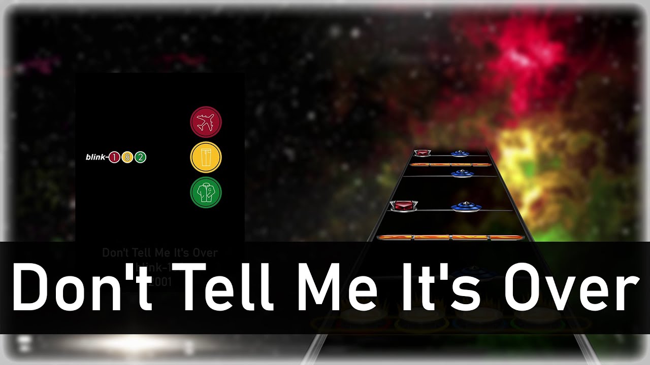 blink-182 - Don't Tell Me It's Over (Drum Chart)