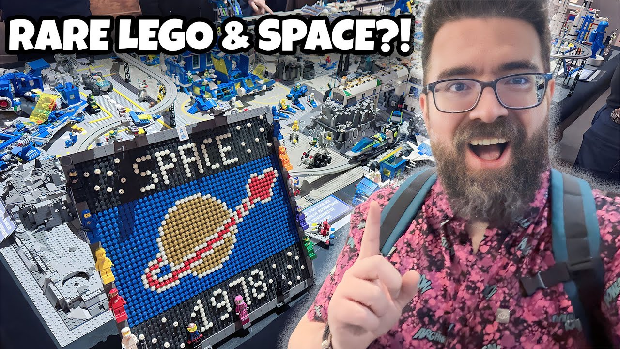 I Went to a LEGO Convention… in a Space Museum?!