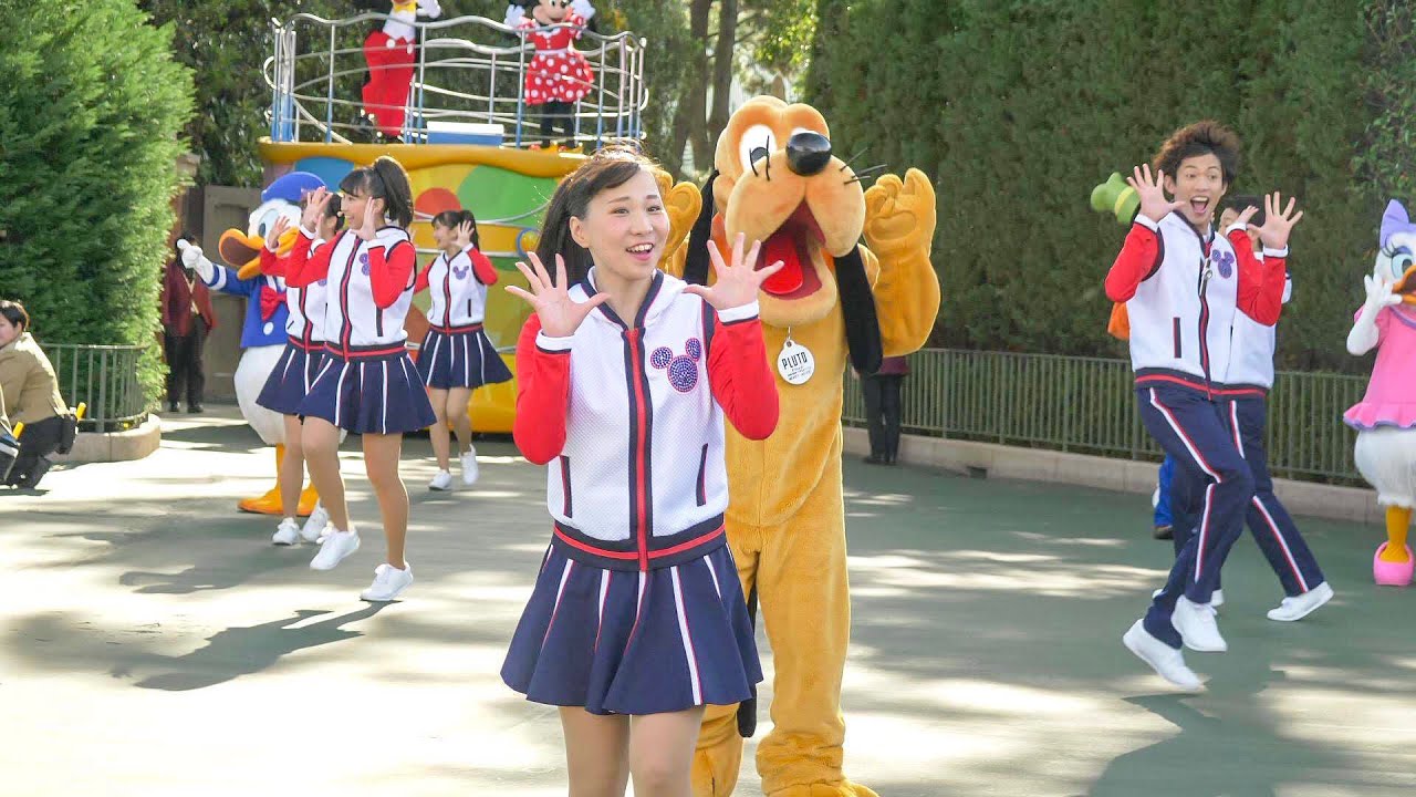 【ディズニーランド】ジャンボリミッキー！　ダンサーさんのみ　入場と城前少しだけ　2019年12月