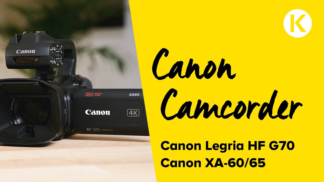 Canon stellt neue Camcorder vor: Canon Legria HF G70 & XA-60, XA-65, XA-70 und XA-75 | Foto Koch