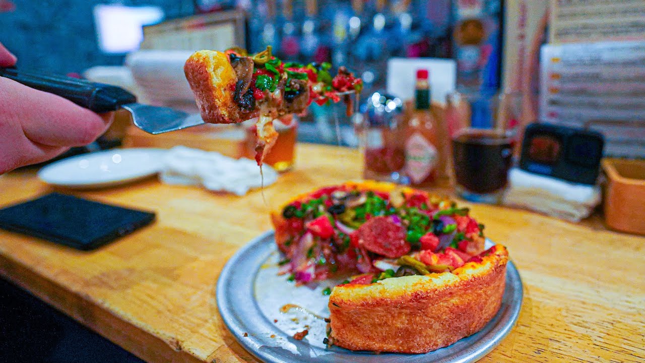 Trying Chicago-Style Pizza in Tokyo