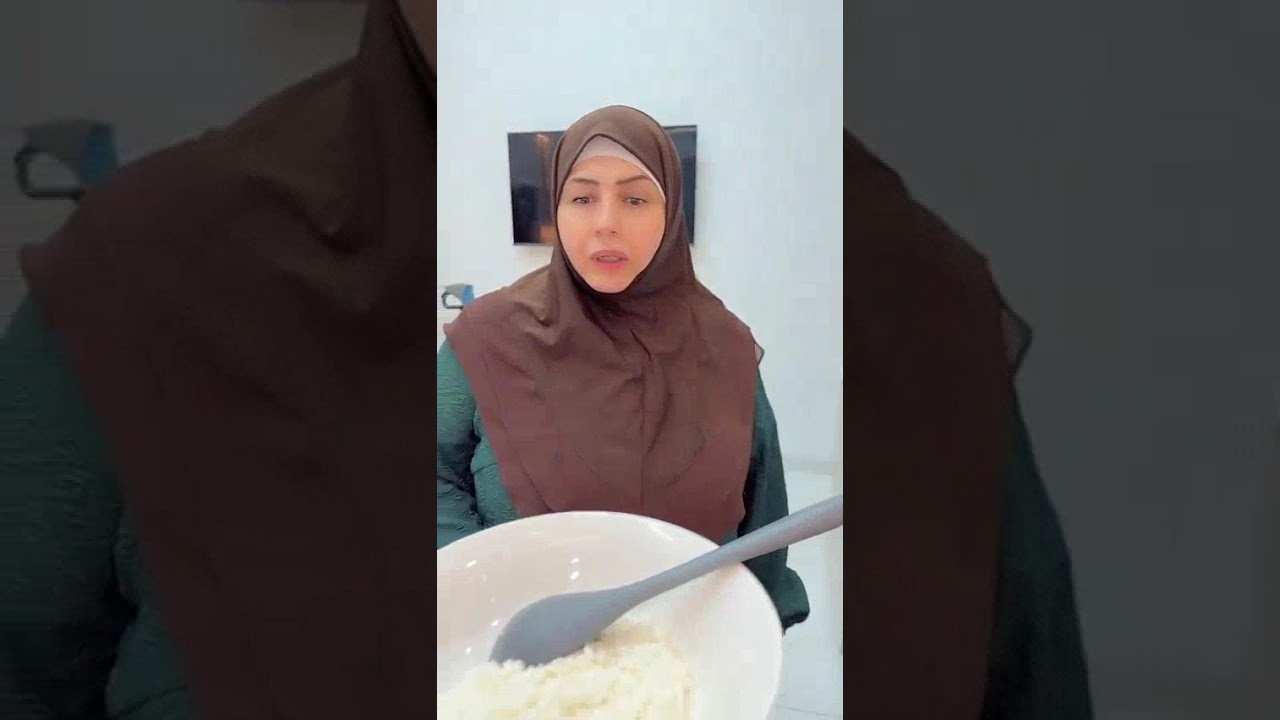 اليوم امي رح تعملنا القطايف الحلبية