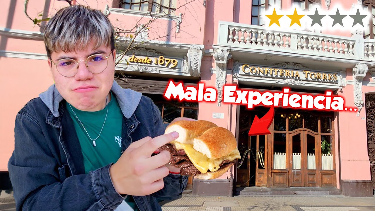 Probé el PRIMER BARROS LUCO de CHILE 🇨🇱 Confiteria Torres ¿Vale la pena?