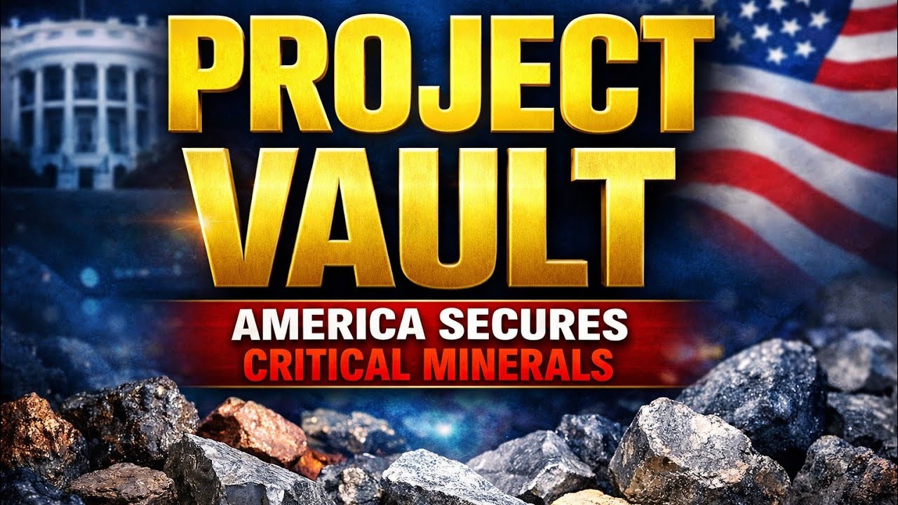 President Announces “Project Vault” to Secure America’s Critical Minerals and Protect Industry