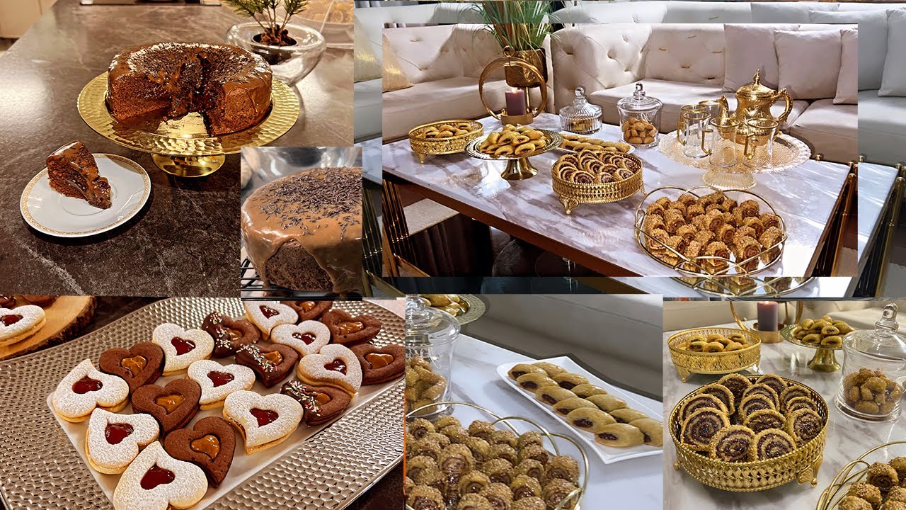 ✨Variétés de recettes sucrées 🌟idéal pour fêtes Aid Ramadan..￼.بالعربية والفرنسية 🌟