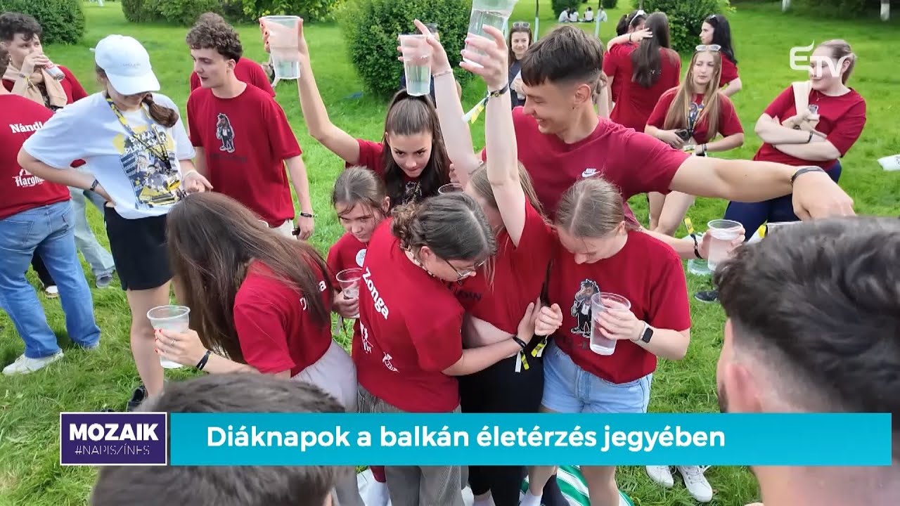 Diáknapok a balkán életérzés jegyében – Mozaik