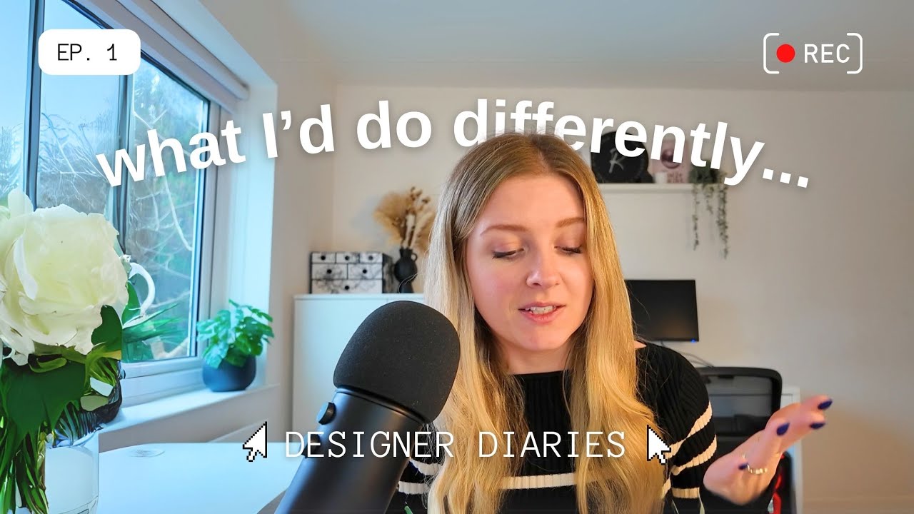 My web design business journey (+ what I'd do differently) | Ep.1 Designer Diaries🎙️